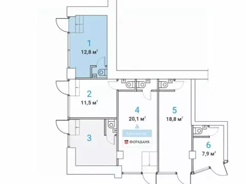 Торговая площадь в Москва просп. Мира, 97 (12 м)