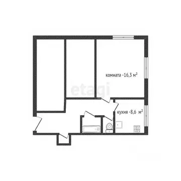 Комната Удмуртия, Ижевск ул. Карла Либкнехта, 69 (16.3 м)