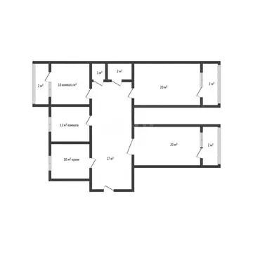 4-комнатная квартира: Махачкала, улица Чеэрова, 10А (98 м)