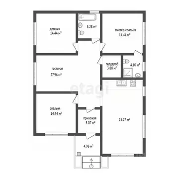 Дом в Тюменская область, Тюмень Тополя-3 СНТ,  (120 м)