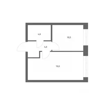 1-к кв. Ленинградская область, Ломоносовский район, Аннинское ...