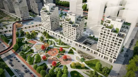 3-к кв. Москва 4-я оч., Шагал жилой комплекс, 3.2 (98.1 м)