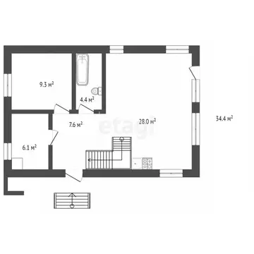 Дом в Томская область, Томский район, с. Корнилово, Красная горка мкр ...