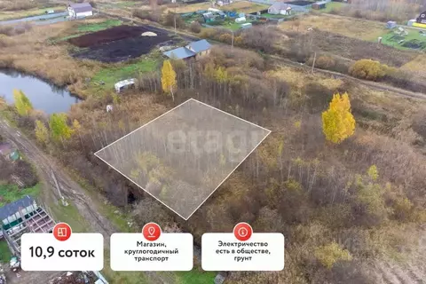 Участок в Тюменская область, Тюмень Садовое товарищество Липовый ...