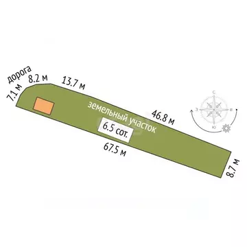 Дом в Ярославская область, Рыбинск Левый Берег СНТ, 102 (40 м)