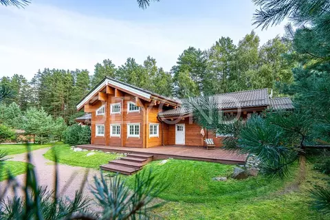 Дом в Ленинградская область, Приозерский район, Запорожское с/пос, ...