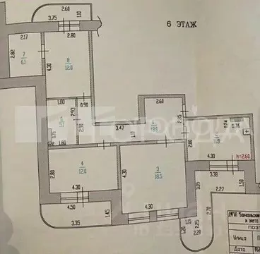3-к кв. Алтайский край, Барнаул ул. Антона Петрова, 235Б (96.0 м)