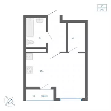 Студия Свердловская область, Екатеринбург ул. Вильгельма де Геннина, ...
