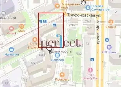 Помещение свободного назначения в Москва ул. Гиляровского, 65С1 (395 ...