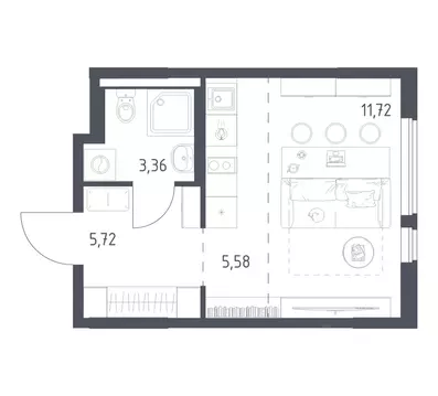 Студия Московская область, Ленинский городской округ, д. Коробово ...