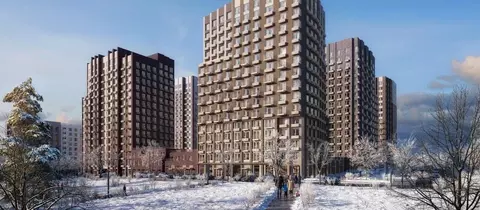 1-к кв. Москва Середневский Лес жилой комплекс (37.8 м)