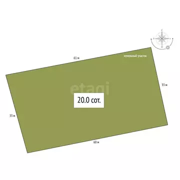 Участок в Майминский район, село Подгорное, улица Прибрежная (20 м)