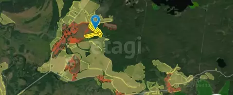 Участок в Нижегородская область, Навашинский муниципальный округ, с. ...