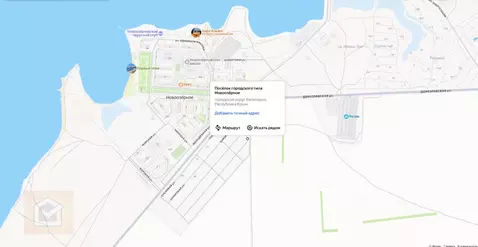 Участок в Крым, Евпатория городской округ, Новоозерное пгт  (5.0 сот.)