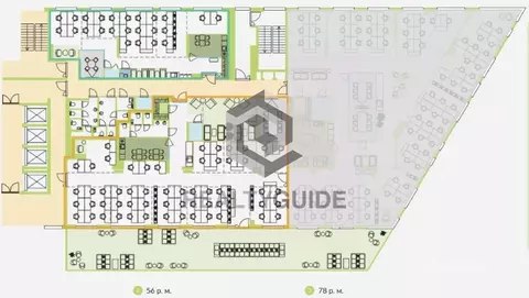 Офис в Москва просп. Андропова, 10 (120 м)