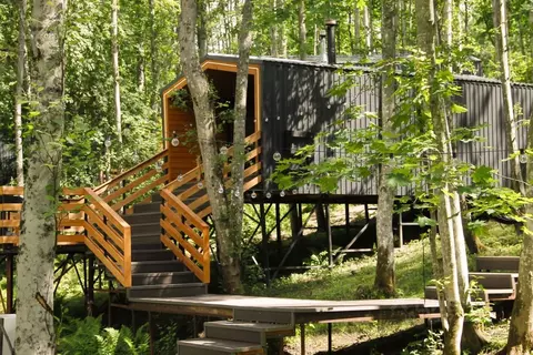 Дом в Ленинградская область, Приозерский район, Сосновское с/пос, д. ...