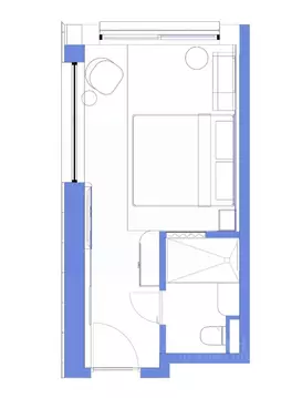 Студия Ставропольский край, Пятигорск ул. Леваневского, 3Д (19.8 м)
