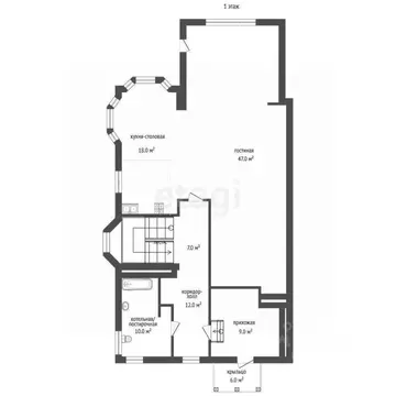 Таунхаус в Москва д. Сосенки, ул. Ореховая, 8/2 (293 м)