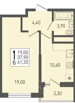 1-к кв. Краснодарский край, Краснодар пос. Березовый, ул. ...