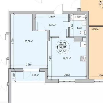 1-к кв. Саратовская область, Энгельс просп. Фридриха Энгельса, 95Б ...
