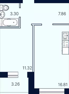1-к кв. Саратовская область, Саратов Солнечный-2 жилрайон, Сияй-город ...