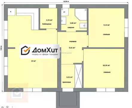 Дом в Крым, Сакский район, Суворовское с/пос, с. Туннельное ул. ...