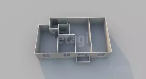 3-к кв. Сахалинская область, Углегорский городской округ, Шахтерск пгт ...