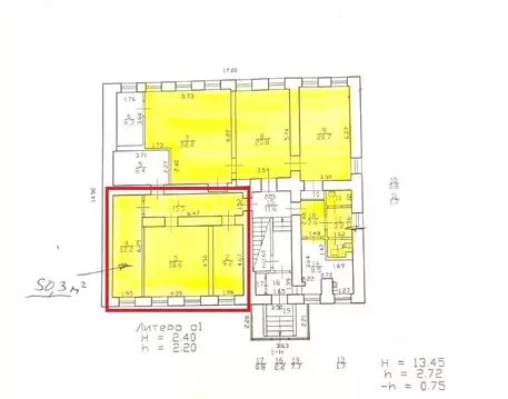 Офис в Санкт-Петербург Республиканская ул., 8А (50 м)