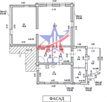 Дом в Башкортостан, Стерлитамак ул. Володарского, 61 (40 м)