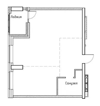 2-к кв. Приморский край, Владивосток ул. Сочинская, 17 (56.7 м)