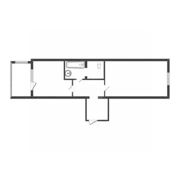 1-к кв. Вологодская область, Вологда Ярославская ул., 31Б (41.3 м)