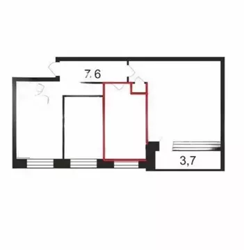 Комната Санкт-Петербург ул. Пионерстроя, 10К3