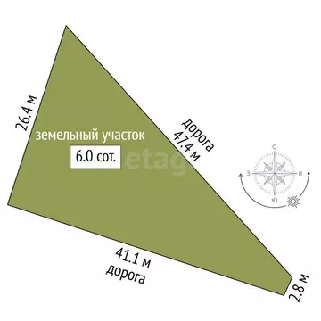 Участок в Чистенское сельское поселение, СПК Родничок, Родная улица (6 ...