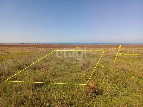 Участок в Крым, Ленинский район, с. Калиновка ул. Абденановой (6.3 ...