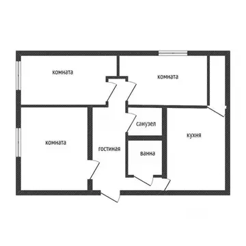 3-к кв. Смоленская область, Смоленский муниципальный округ, пос. ...