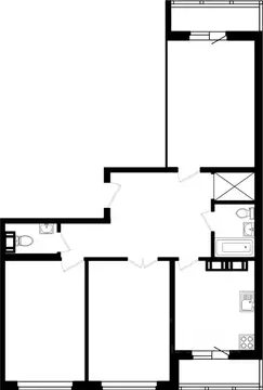 3-к кв. Ленинградская область, Всеволожский район, Заневское городское ...