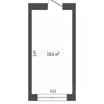 Комната Тюменская область, Тюмень Одесская ул., 18 (18.6 м)