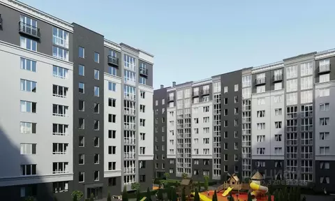 2-к кв. Калининградская область, Калининград Суздальская ул. (53.83 м)