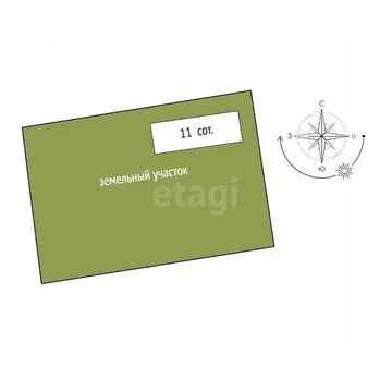 Участок в Свердловская область, Нижний Тагил Южный мкр,  (11.29 сот.)