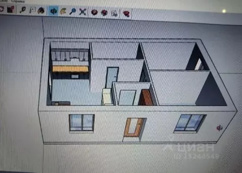 Дом в Ярославская область, Ярославль № 6 Резинотехника СНТ,  (60 м)