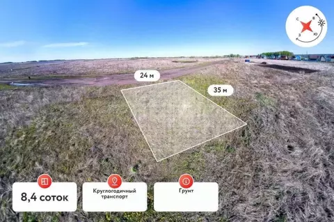 Участок в Тюменская область, Тюменский муниципальный округ, ...