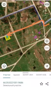 Участок в Свердловская область, Березовский муниципальный округ, пос. ...