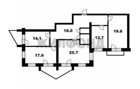 4-к кв. Томская область, Томск Красноармейская ул., 148 (139.0 м)