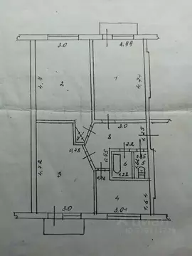 3-к кв. Нижегородская область, Балахнинский муниципальный округ, д. ...