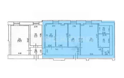 Офис в Санкт-Петербург Большая Разночинная ул., 14 (91 м)