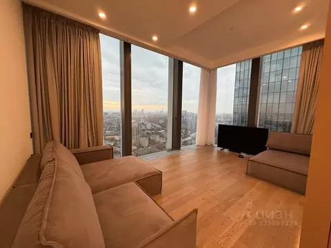 2-к кв. Москва 1-й Красногвардейский проезд, 22с1 (73.0 м)