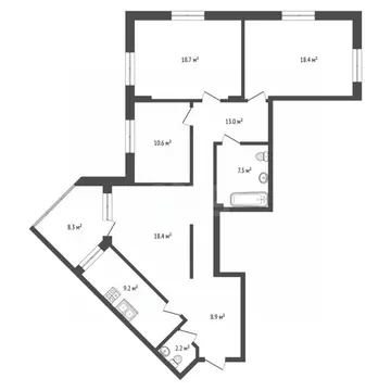 3-к кв. Московская область, Балашиха Салтыковка мкр, ул. ...