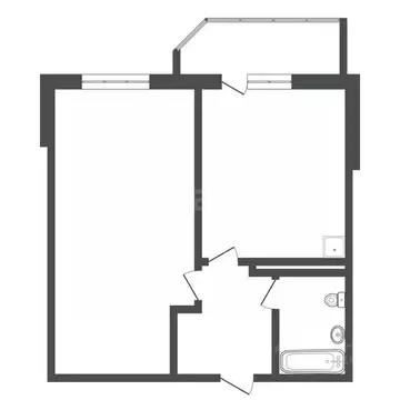 1-к кв. Ростовская область, Ростов-на-Дону ул. Уланская, 17с1 (36.4 м)