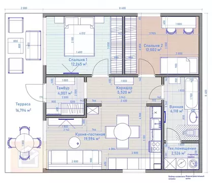 Дом в Севастополь ш. Фиолентовское (87 м)