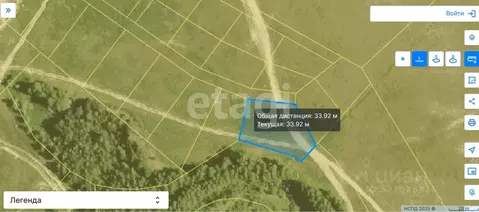 Участок в Тюменская область, Тюменский муниципальный округ, Чикчинское ...